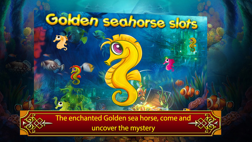 【免費遊戲App】Golden seahorse progressive slotmachine: deep ocean adventure with plenty of treasure!-APP點子