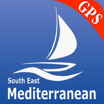 Mediterranean South East GPS Nautical charts LOGO-APP點子