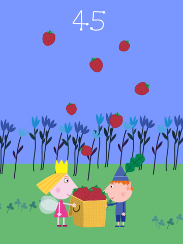 Catch The Strawberries : Ben And Holly's Edition screenshot 2