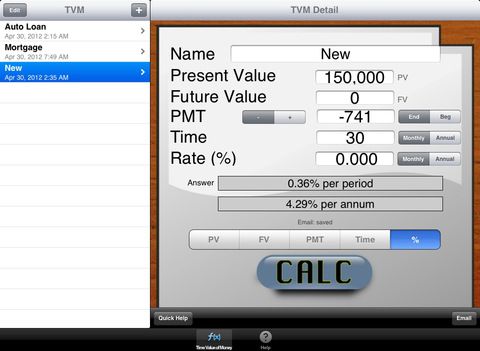 【免費財經App】TVM: Time Value of Money, Financial Calculator-APP點子