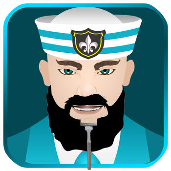 An Army Soldier Beard Salon LOGO-APP點子