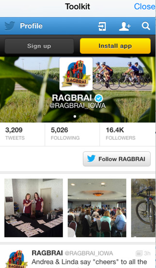 【免費運動App】Ragbrai Toolkit-APP點子