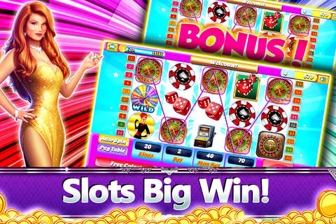 Aaabys Slots Big Win in Vegas - Progressive Jackpot 777 Bonanza screenshot 2