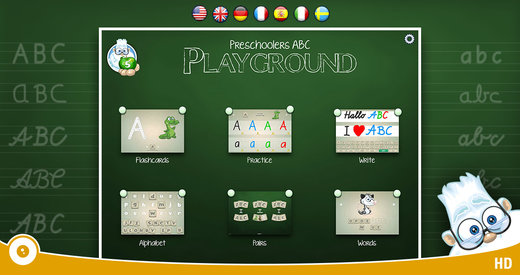 Preschoolers ABC Playground PRO - A Read and Write Learning App with Fun Animals for Kids