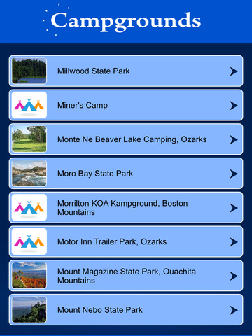 【免費旅遊App】Arkansas Campgrounds Guide-APP點子