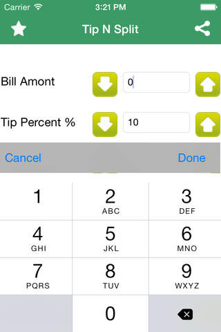 Tip and Split Calculator-A mathematical calculator app for calculating tip bill sharing and tip share using easy and friendly interface screenshot 3