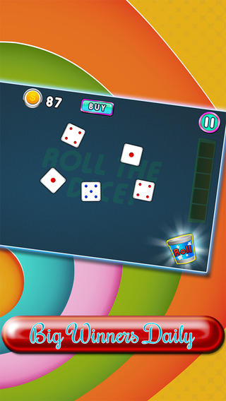 【免費遊戲App】Colorful Yathzy Dice - Play In The Multiple Casino's Board-APP點子