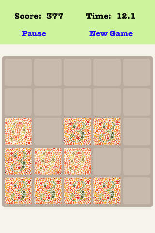 A¹A Color Blind Treble 5X5 - Merging Number Tiles & Who Can Get Success Within 11 Seconds screenshot 3