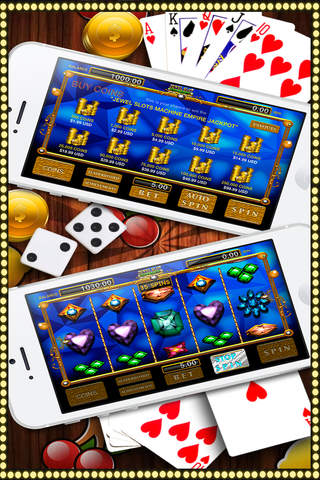 Ace Jewel Slot Machine - Classic Casino Gold Arcade Royale: 777 Hollywood Board Jackpot Lottery Game screenshot 4