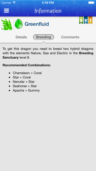 【免費遊戲App】Breeding Guide for Dragon City-APP點子