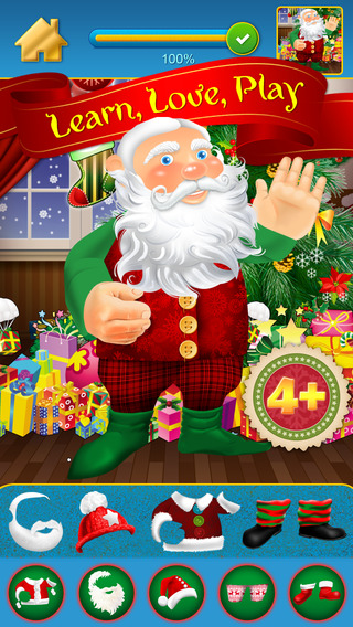 My Festive Secret Santa Christmas Dressing Up Copy Maker Free Game