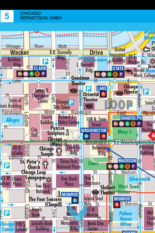 Чикаго. Карта города screenshot 2