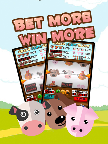 【免費遊戲App】Crazy Farm Slots - Pure Country Fun Machine-APP點子