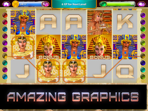 Egypt Magic Casino HD - Slot Machine Game screenshot 2
