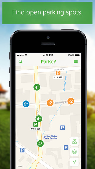Parker – Find open available parking