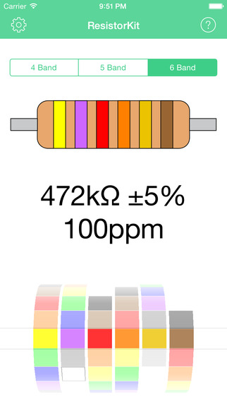 【免費工具App】ResistorKit-APP點子