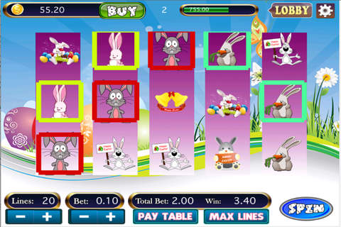 Easter Bunny Slots Casino Games - Free Slots, Vegas Slots screenshot 2