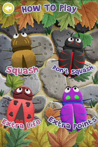 Squishy Bugs - Tap the Bugs Kids Game screenshot 2