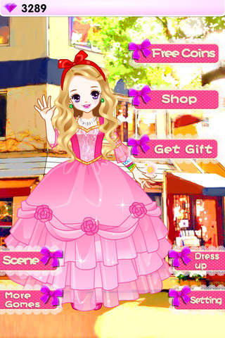 Princess Prom - dress up girl game screenshot 4