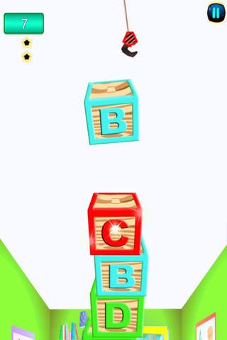 Alphabet Tower Free - Block Stacker Game for Kids screenshot 2