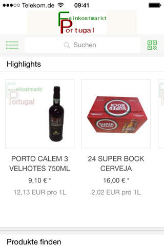 Feinkostmarkt Portugal screenshot 2