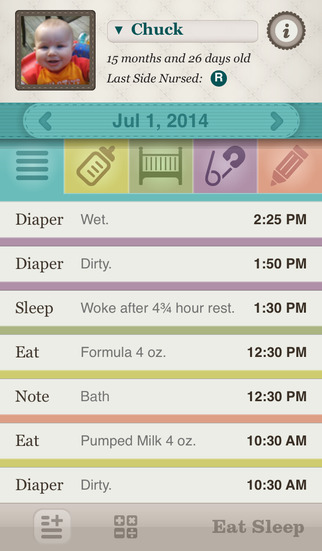 Eat Sleep: Simple Baby Tracking