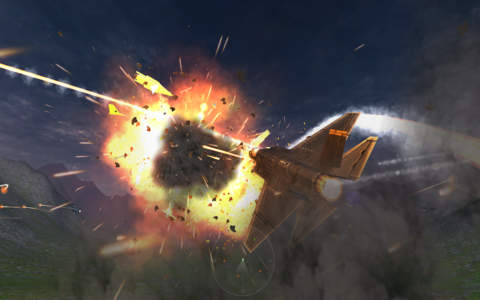 Sky Piercing Bullet HD - Flight Simulator screenshot 2