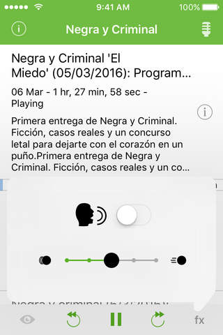 OnePodcast – Edición “Negra y Criminal” screenshot 2