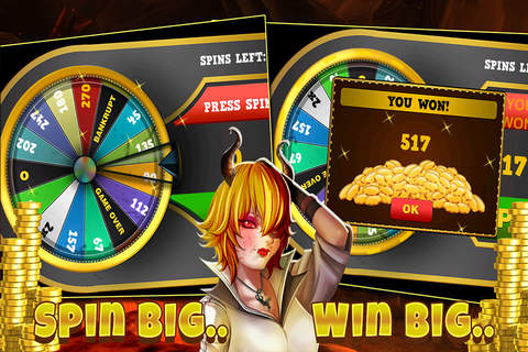 Devil Slots - Spin Dare Wheel to Feel Slot Fever screenshot 2