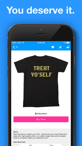 【免費生活App】Type Tees - Custom T-shirts by Threadless-APP點子