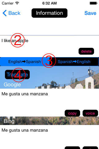 English to Spanish Translator - Spanish to English Language Translation and Dictionary screenshot 2