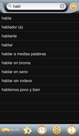 【免費書籍App】Spanish Frensh Dictionary Free-APP點子