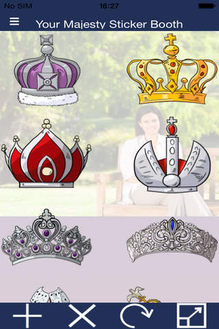 Your Majesty Sticker Booth PRO screenshot 2