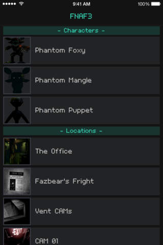 FNAF Guide 3 & 4 - for Five Nights at Freddy’s Free (FNAF) screenshot 4