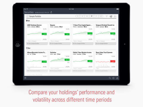 Morningstar for iPad – Stock & Fund Investing. Market Data. Portfolio Tracker.のおすすめ画像4