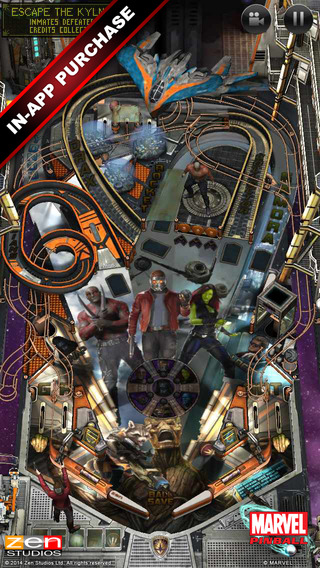 【免費遊戲App】Marvel Pinball-APP點子