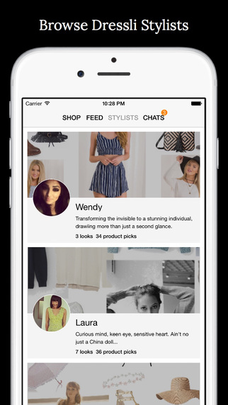 Dressli - Fashion shopping with your own personal stylist