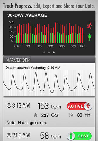 Cardiio: Heart Rate Monitor screenshot 4