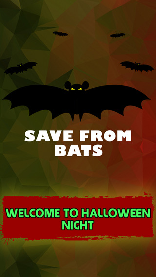 Save from Bats in the Halloween horror nights - The best scary adventurous escapade