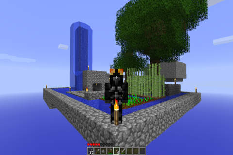 Sky Block 2 - MC Survival Hunter Block MiniGame screenshot 4
