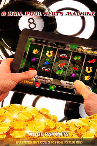 8 Ball Pool Slots Machine - FREE Slot Game Gold Jackpot screenshot 2