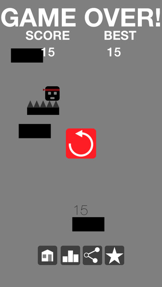 【免費遊戲App】Tumbly Ninja-APP點子