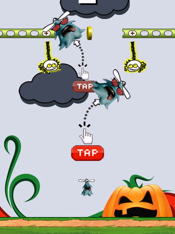 【免費遊戲App】Flying Halloween-APP點子