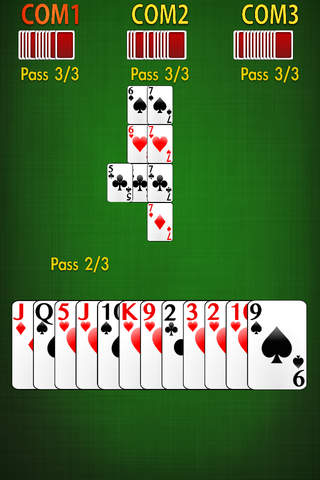 sevens[card game] screenshot 2