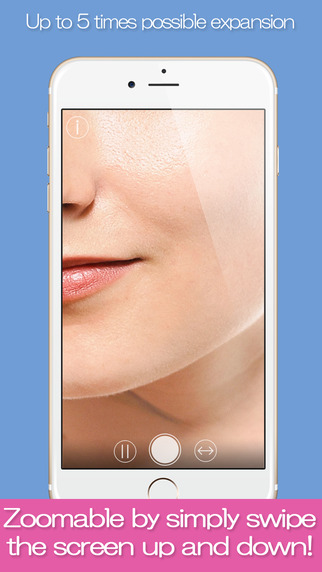 FirstSelfie Can also be used as a mirror and Selfie-only camera app