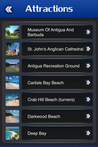 Antigua and Barbuda Offline Travel Guide screenshot 3