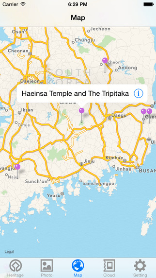 【免費旅遊App】World Heritage in Korea-APP點子