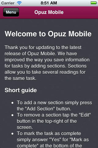 OpuzMobile screenshot 2