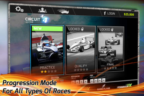 Formula X - 3D Car Racing Game (FREE) screenshot 3