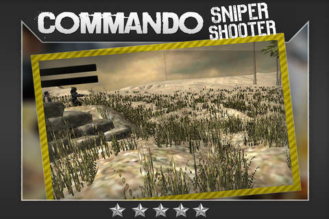 Commando Sniper Shooter 3D - Test your Shooting Skills with Army Snipers screenshot 3